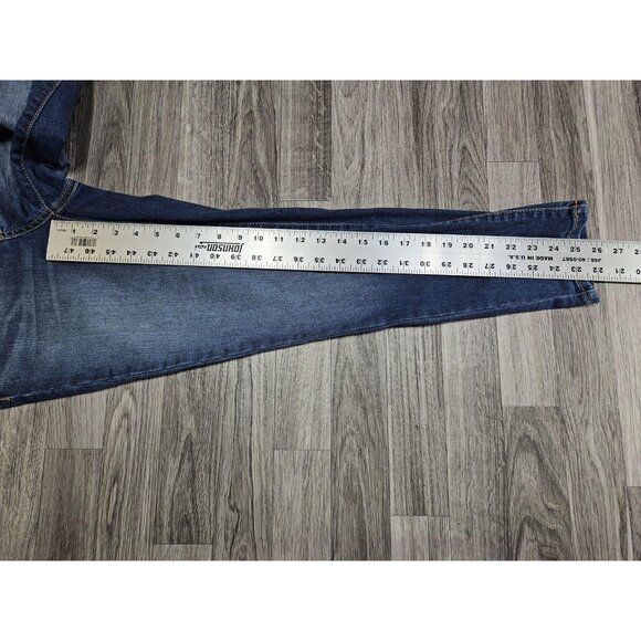(3/$35) Universal Thread Jeans Womens 4/27R High Rise Skinny Crop Medium Wash - Picture 9 of 11